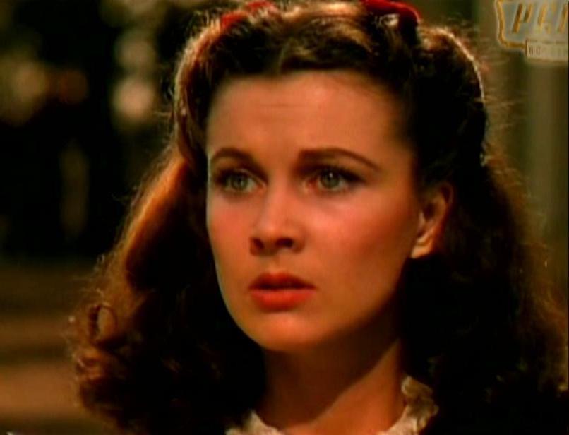 Vivien Leigh w filmie "Przeminęło z wiatrem"
